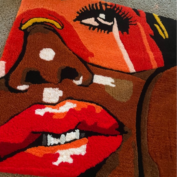 Wall art tuft rug - Picture 3 of 3